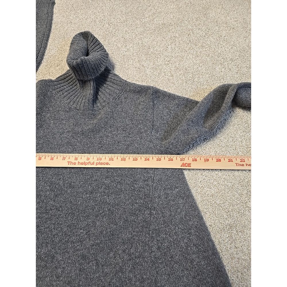 CO‎ Collection Sweater XS 100% Cashmere Relaxed Fit Knit Turtleneck Quiet Luxury - Picture 9 of 9